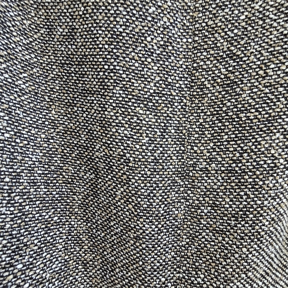 Layfette148 tweed skirt brown/tan fully lined, vented back size 0P - Picture 3 of 6